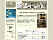 Tablet Screenshot of h6systems.com